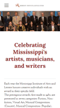 Mobile Screenshot of ms-arts-letters.org